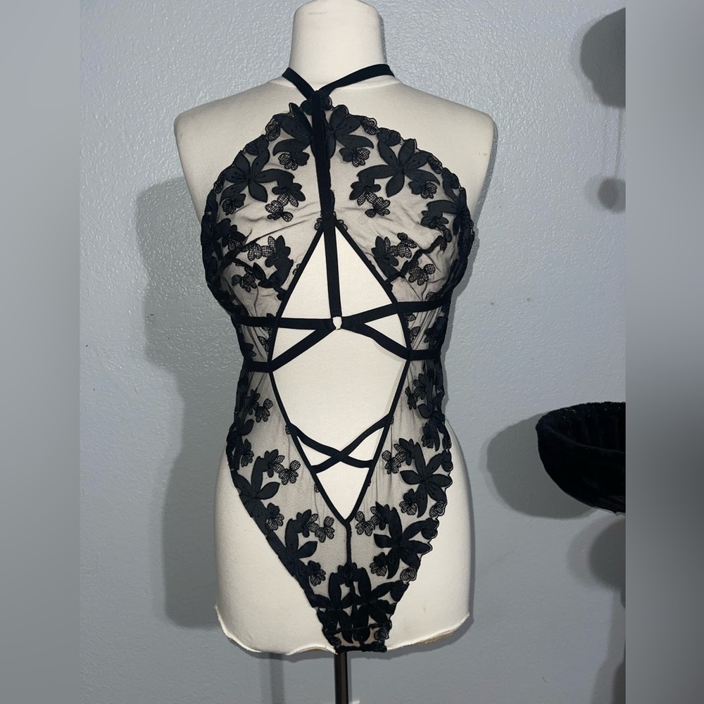 Victoria's Secret Black Strappy Design